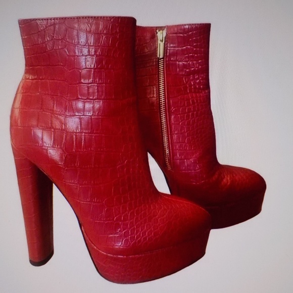 LOKE NEW Platform Heel Boots - Picture 3 of 7